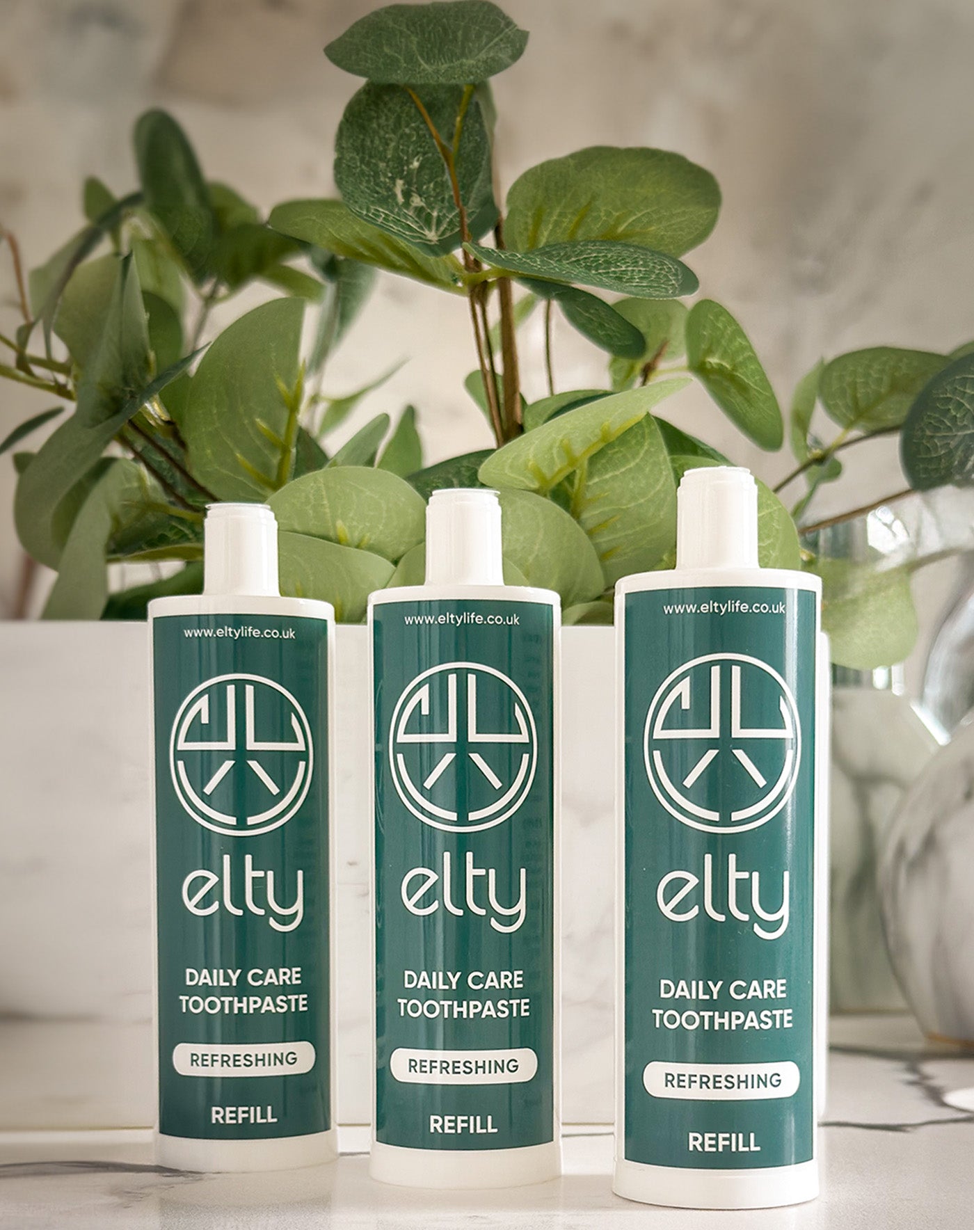 refillable whitening toothpaste