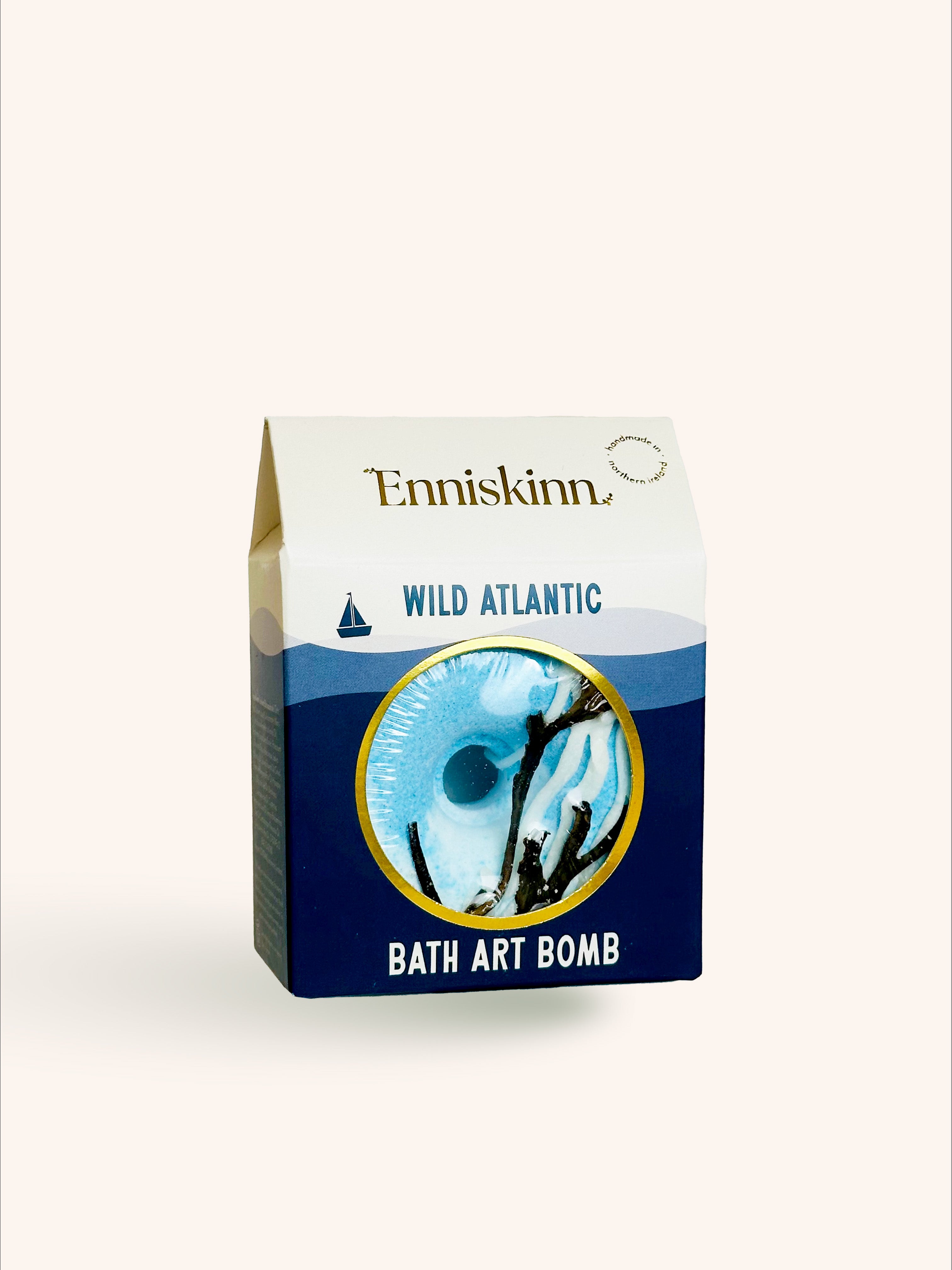 Wild Atlantic Bath Bomb | Essential Oil Blend for Sensitive Skin (Handmade)