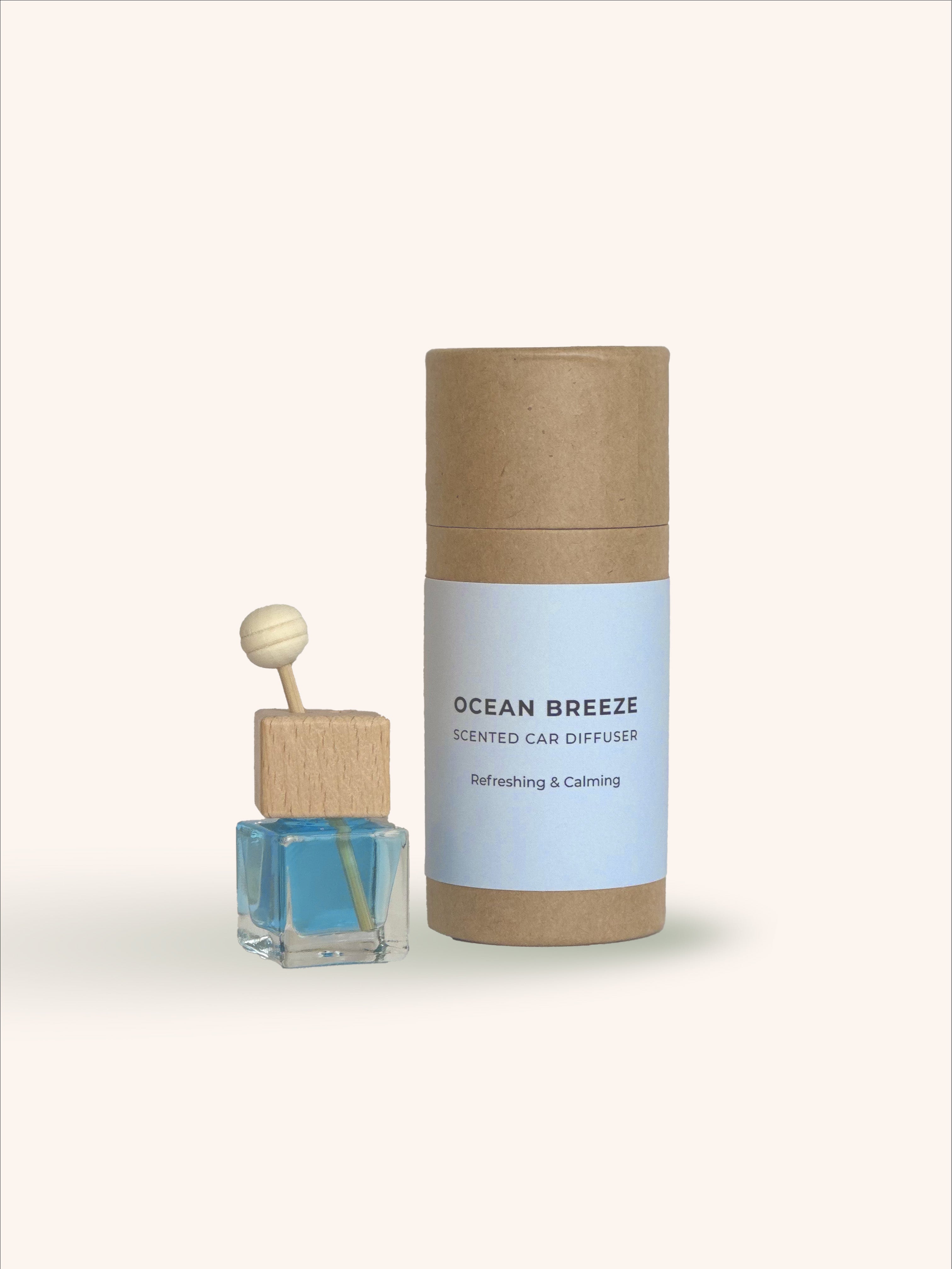 Ocean Breeze Car Diffuser – Fresh Coastal Scent for On-the-Go Calm
