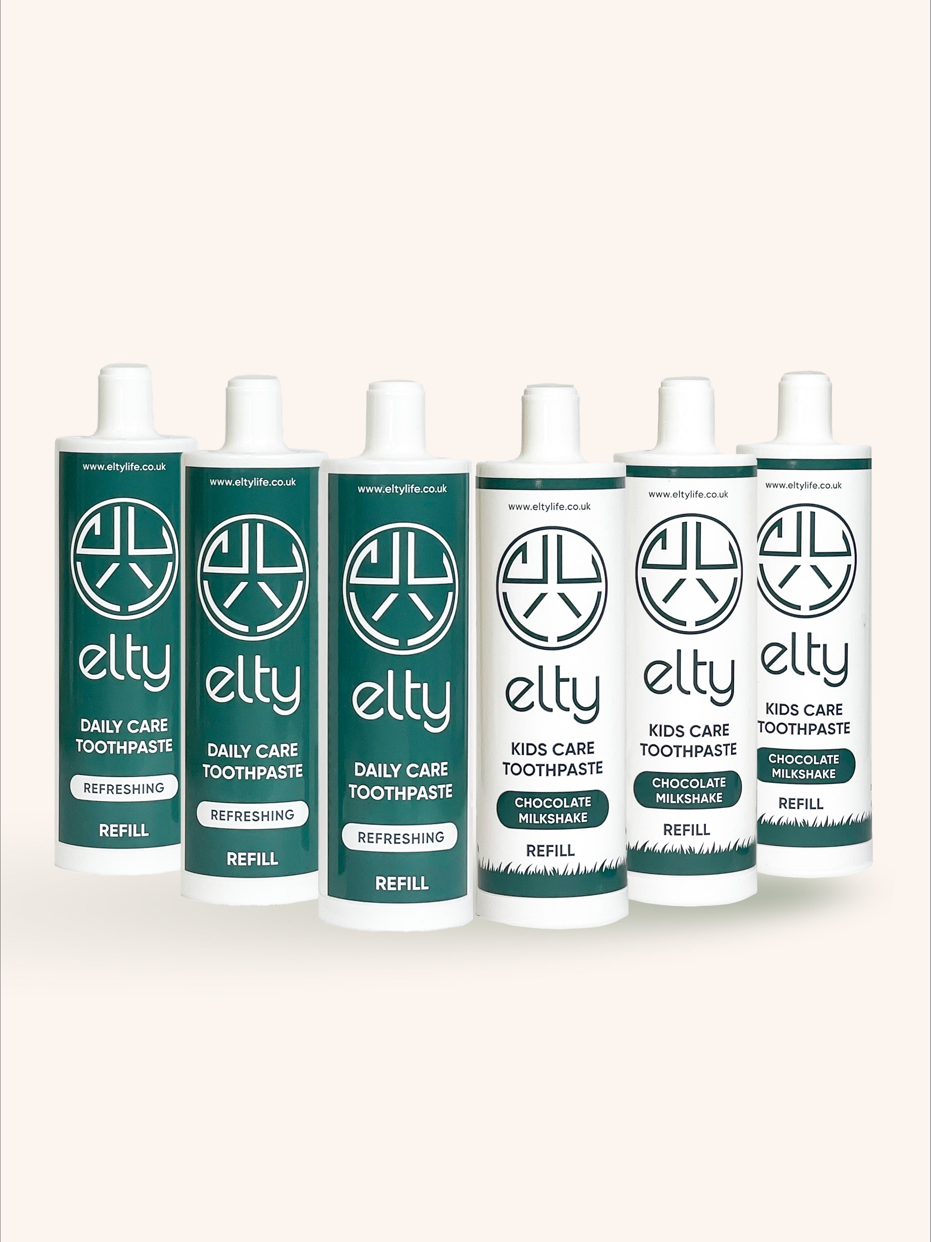 family toothpaste refill bundle