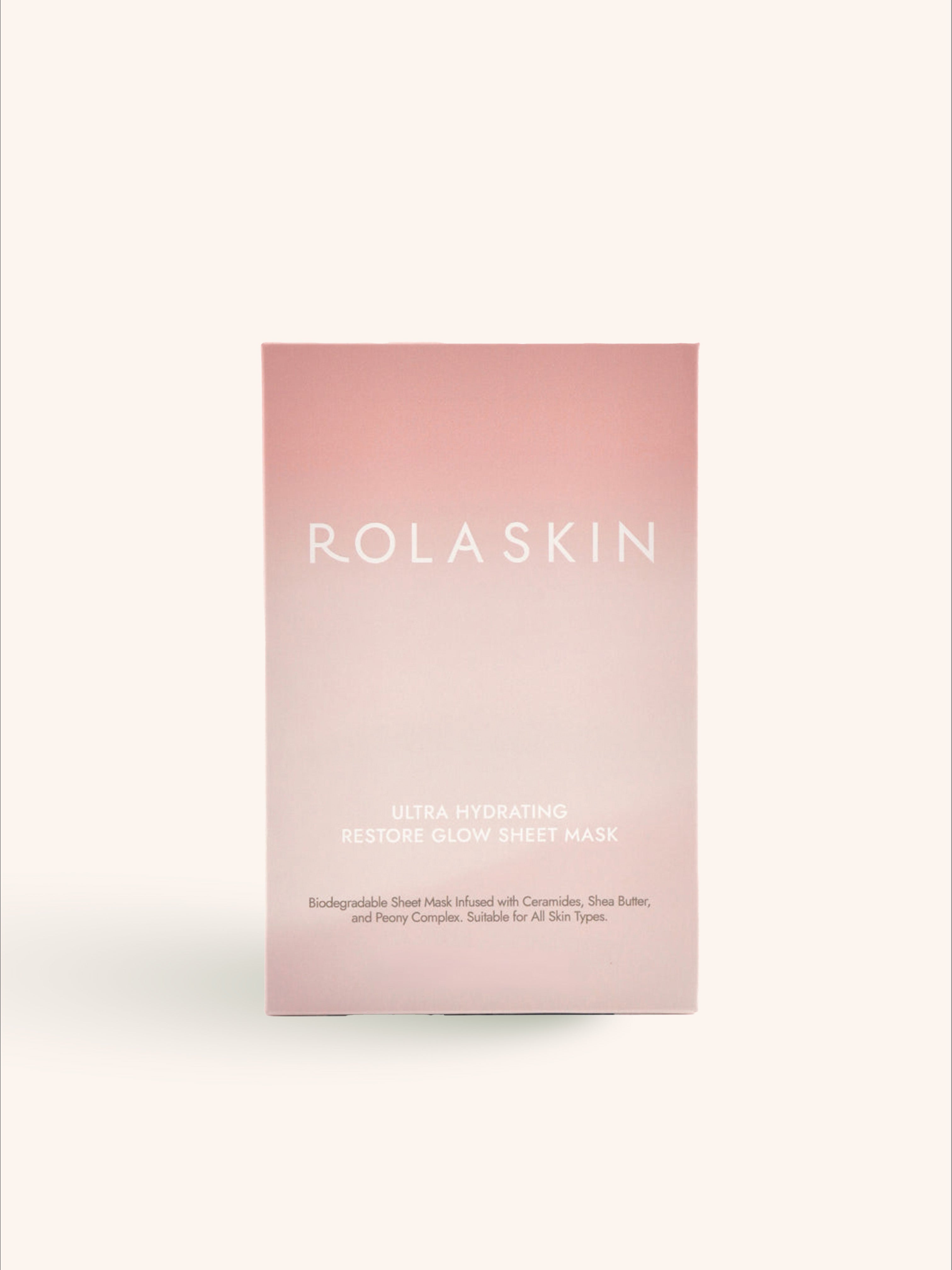 Ultra Hydrating Natural Glow Sheet Mask – Ceramide, Shea Butter & Chamomile 25ml