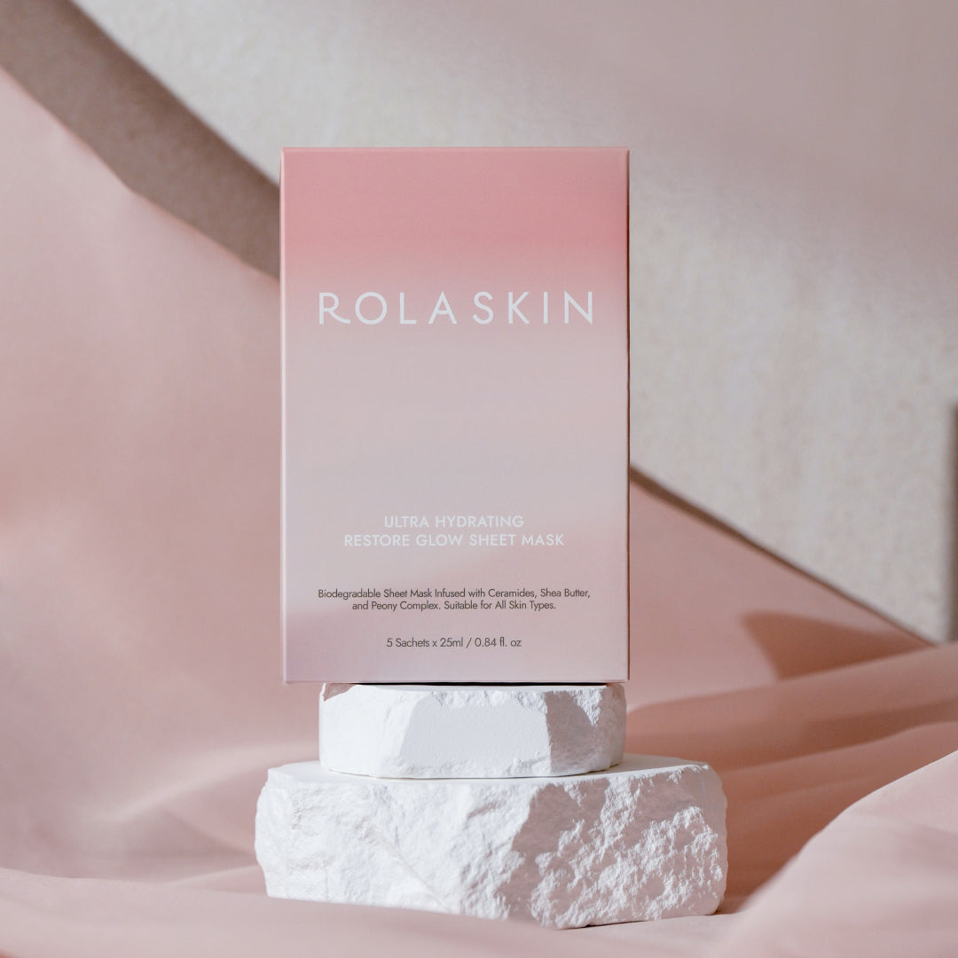 Ultra Hydrating Natural Glow Sheet Mask – Ceramide, Shea Butter & Chamomile 25ml