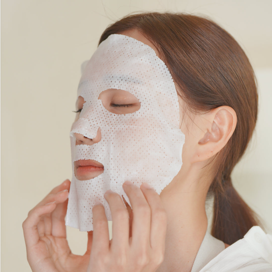 Ultra Hydrating Natural Glow Sheet Mask – Ceramide, Shea Butter & Chamomile 25ml