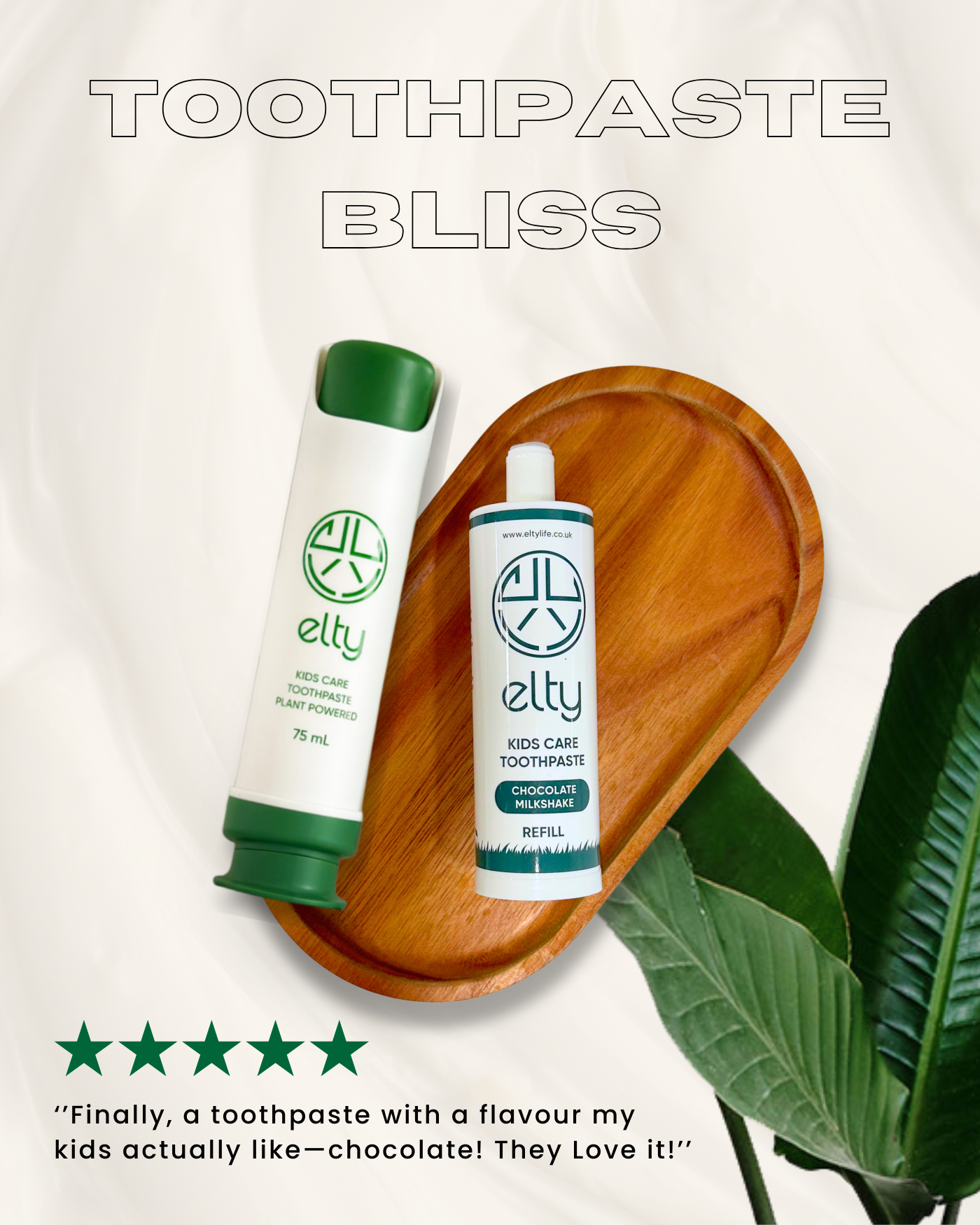 SLS-free gentle toothpaste for children