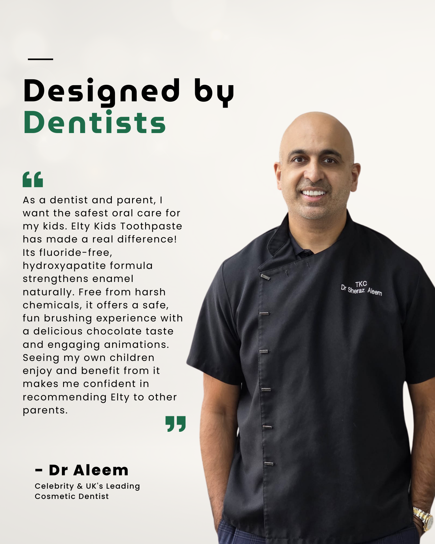 The Only Chocolate Milkshake toothpaste that provides cleaner formula without harsh chemicals and is designed by UK's leading dentists.