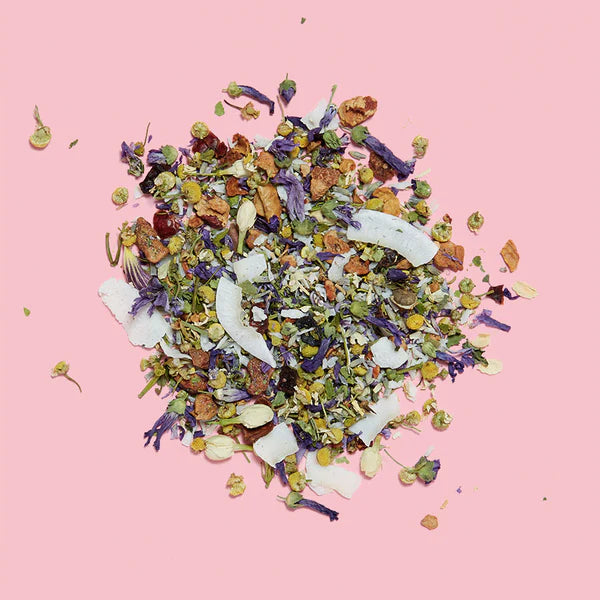 Caffeine-Free Magic Blend – Teapsy Moondust | Chamomile & Coconut,15 bags