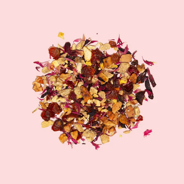 Palm Motel Fruity Herbal Tea | Teapsy | Ginger & Mango, 15 bags