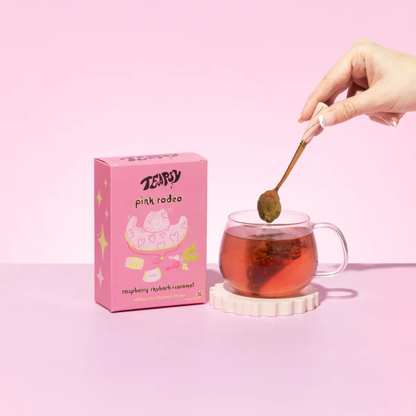 Funfair-Inspired Herbal Tea with Raspberry & Caramel | Teapsy Pink Rodeo 15 bags