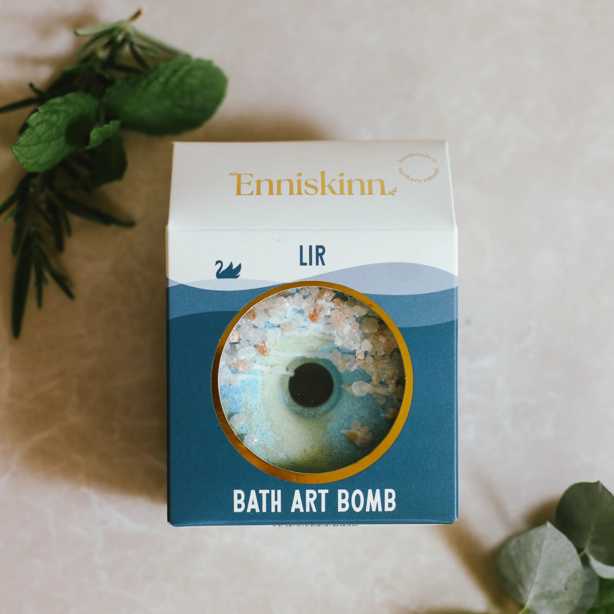 Lir Bath Bomb | Refreshing Coastal Scent for Sensitive Skin