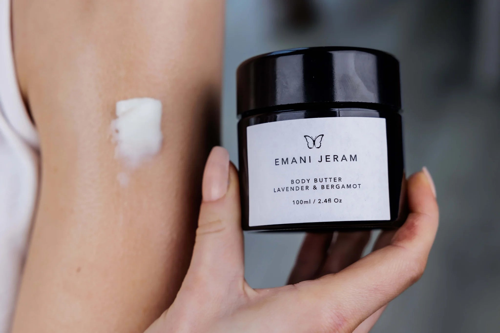 Emani Jeram Natural Skincare | Lavender & Bergamot Body Butter – 100ml