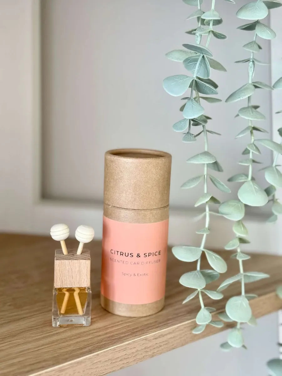 Citrus & Spice Car Diffuser | Bold, Sophisticated Scent, 8ml