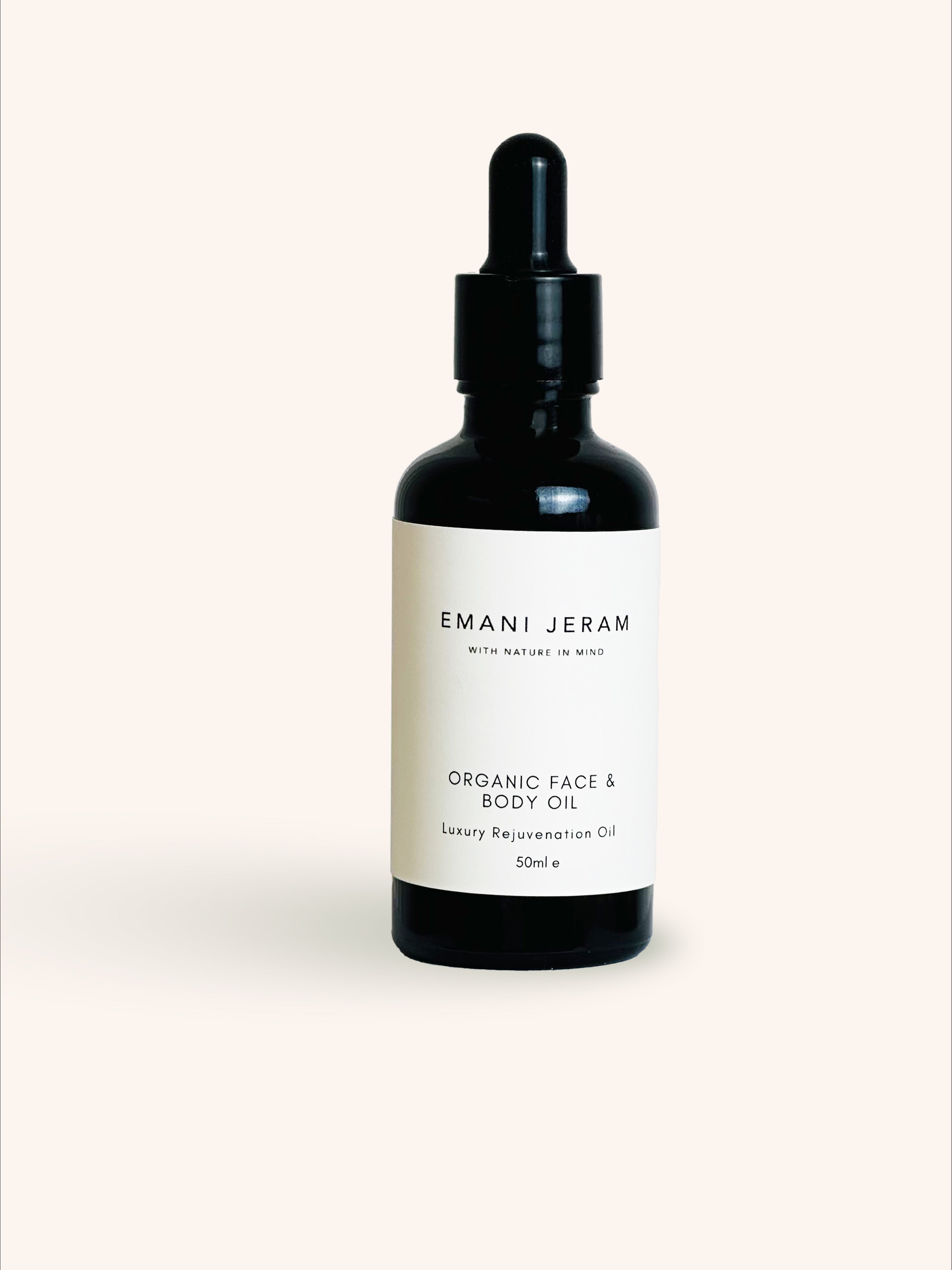 Emani Jeram Rejuvenating Face & Body Oil | For Radiant, Balanced Skin, 50ml