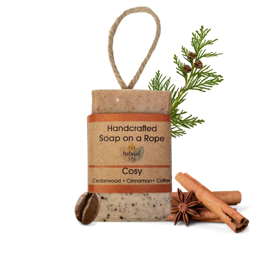 Cosy Cold Process Soap | Handmade with Coffee & Spices |  100g