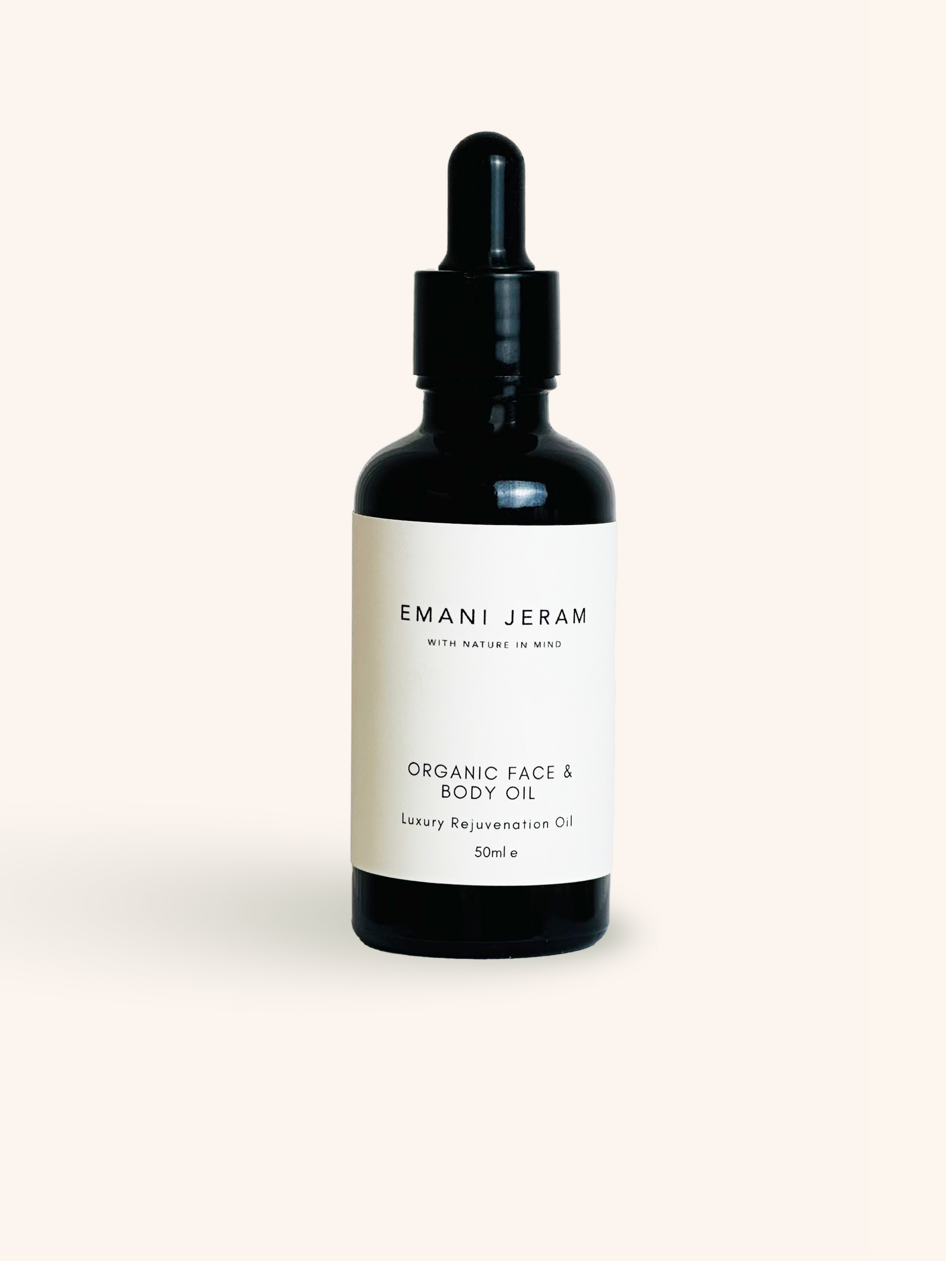 Emani Jeram Rejuvenating Face & Body Oil | For Radiant, Balanced Skin, 50ml