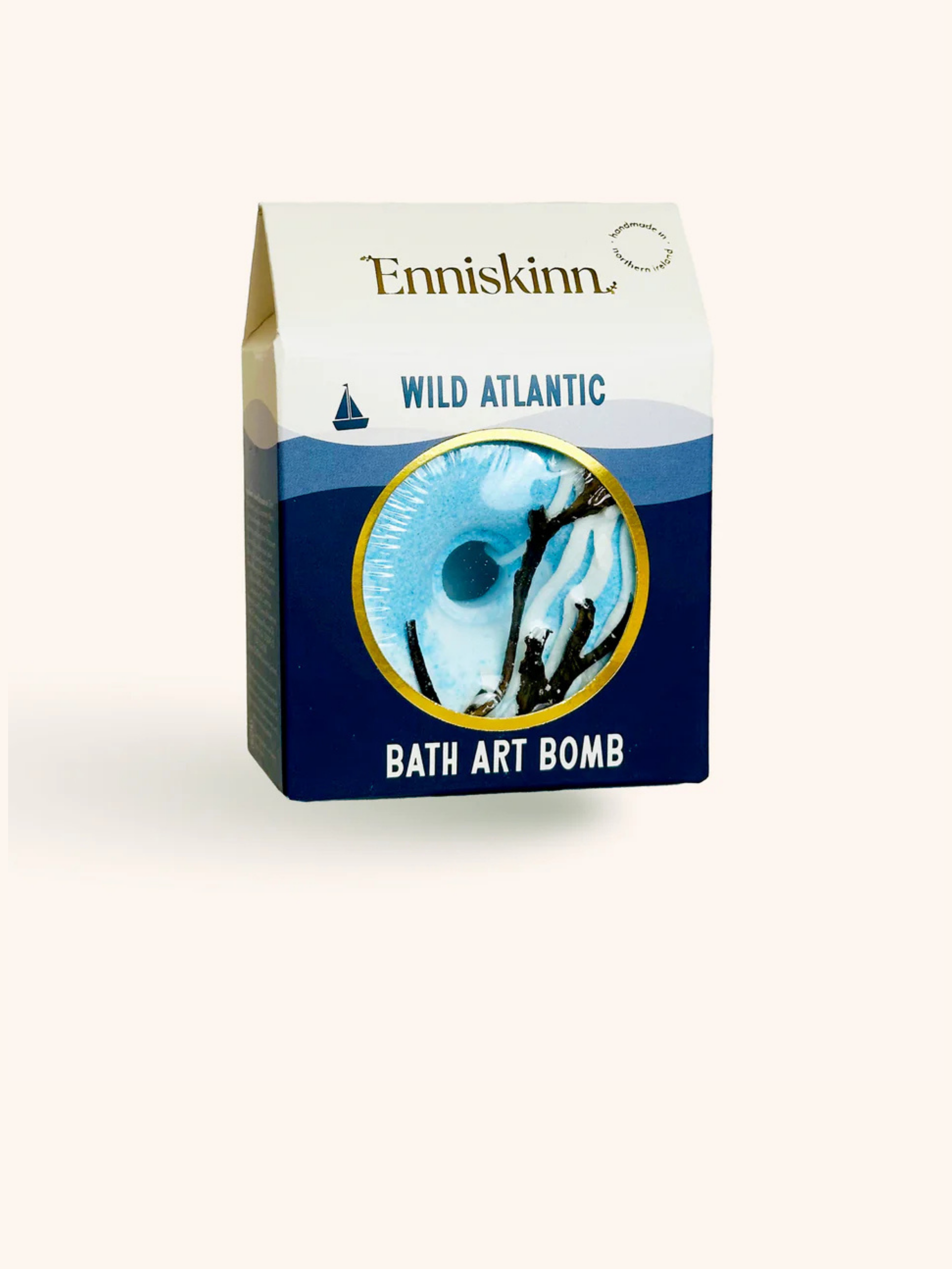 Wild Atlantic Bath Bomb | Essential Oil Blend for Sensitive Skin (Handmade)