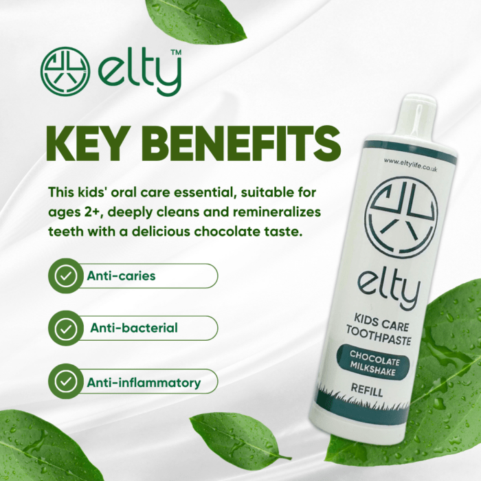 Elty Kids Toothpaste Benefits