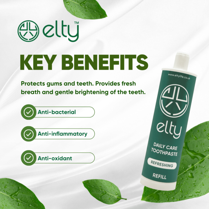 Elty Daily Care Toothpaste Benefits