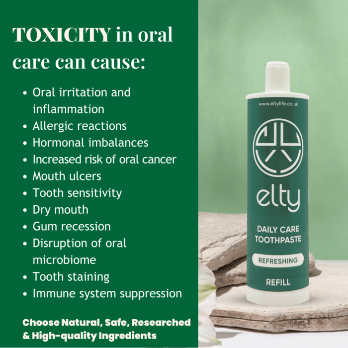 How toxic are toothpastes and mouthwashes