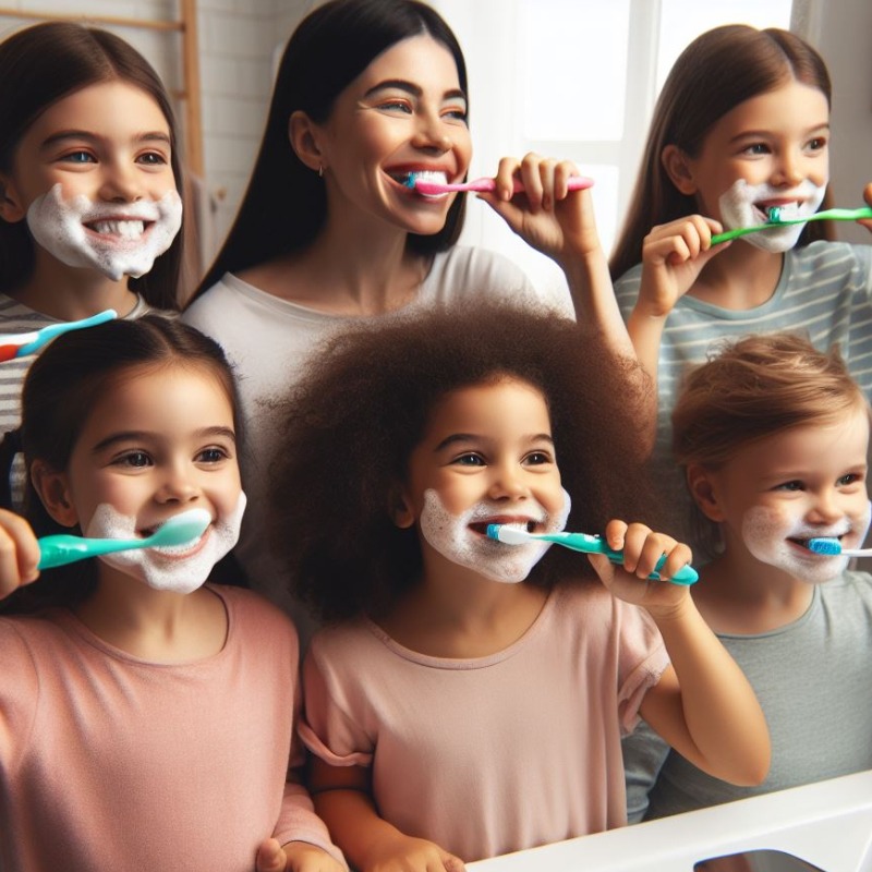 brushing tips for kids Elty toothpaste